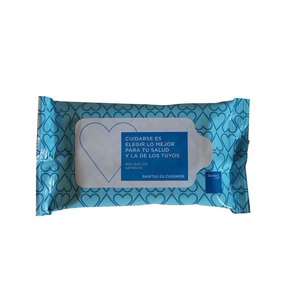Salviettine umidificate confezione in plastica SKU 187 |