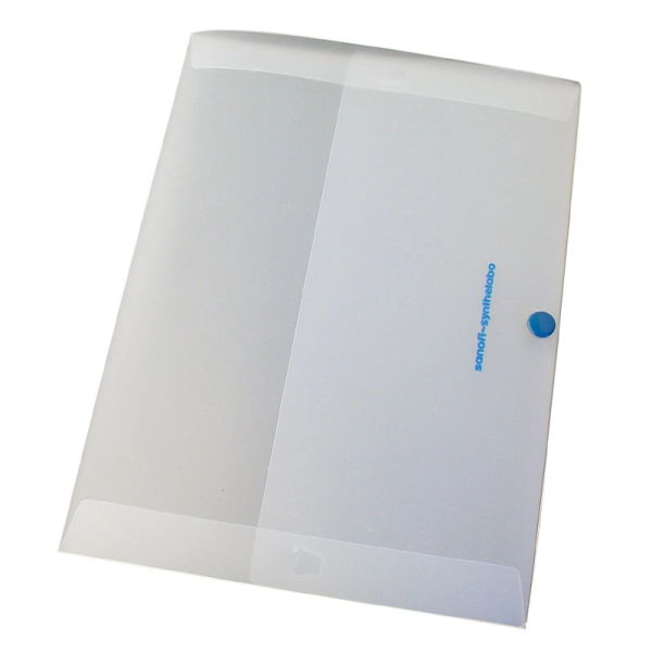 PVC folder with press button closure SKU 240 |