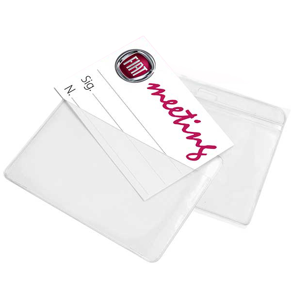 Porta Badge Tasca Dritta BD001, gadget aziendale personalizzato per pubblicità e marketing B2B Porta Badge Tasca Dritta BD001 personalizzato