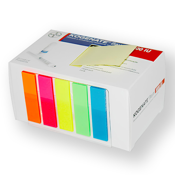 Dispenser zig zag con segnapagina Kogenate SKU393 gadget aziendale personalizzato per pubblicità e marketing B2B