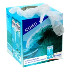 Guanti lattice monouso con scatola rettangolare personalizzata in quadricromia