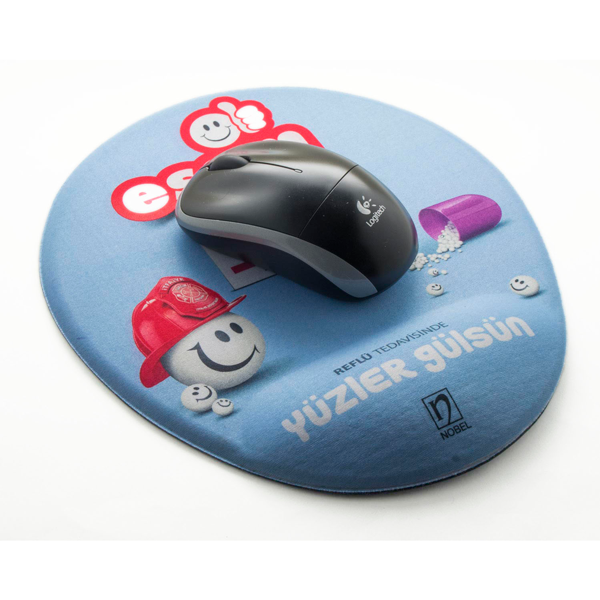 Bespoke Mouse pad with ergonomic sponge wrist support - IBL DOG