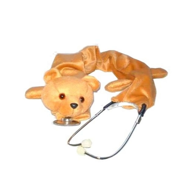 pupazzo copri stetoscopio pediatrico a forma di animale orso