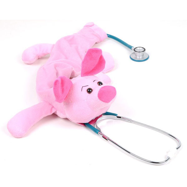 pupazzo copri stetoscopio pediatrico a forma di maialino