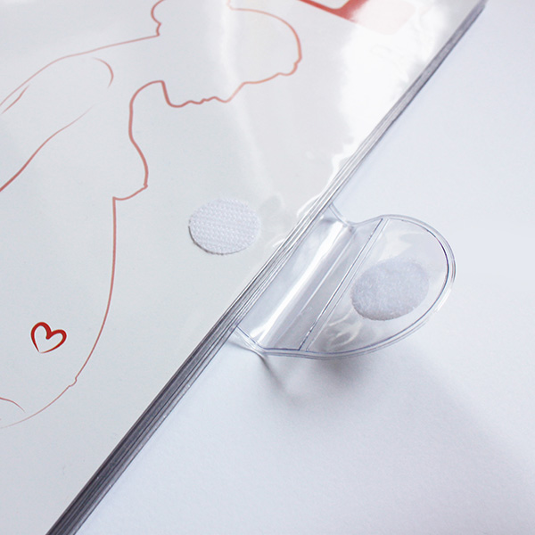Cartelletta gravidanza PVC | Cartelletta gravidanza PVC 6 buste formato A4 gadget ostetrica gadget ginecologo porta documenti personalizzato per la donna in gravidanza