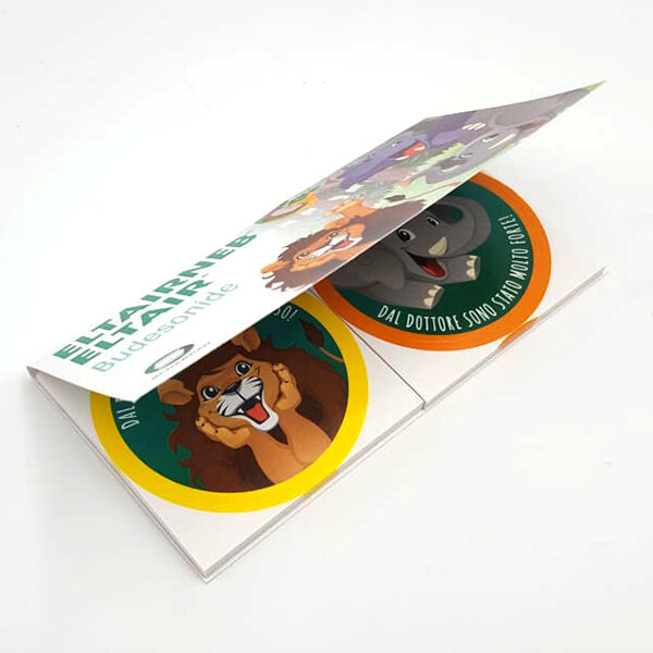 Soft cover pediatric stickers
