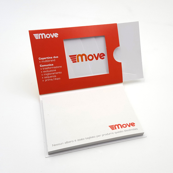 Move post-it with double cover