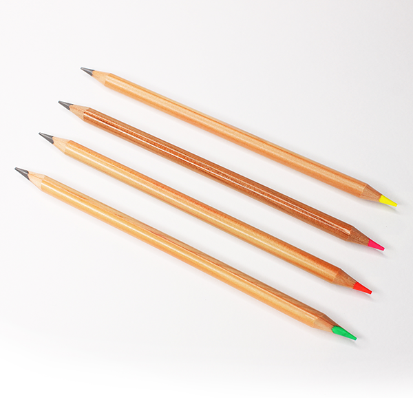 matita evidenziatore temperabile personalizzato con logo aziendale gadget ecologico
