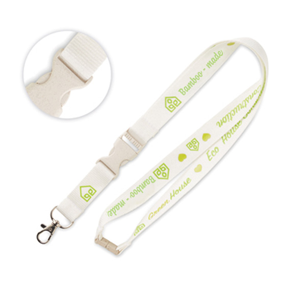 Bamboo lanyard