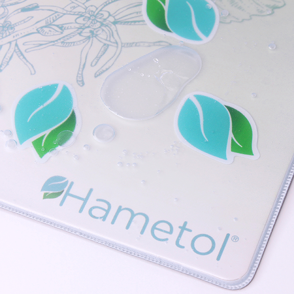 Mousepad poggiapolso Acqua gadget personalizzato sogg Hametol particolare