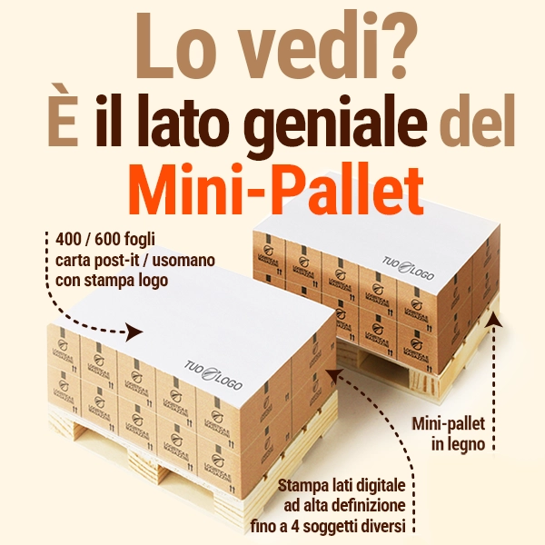 Pallet post it usomano yel