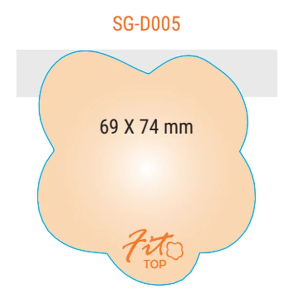 SG D005 post it nuvola fumetto fiore 69x74mm