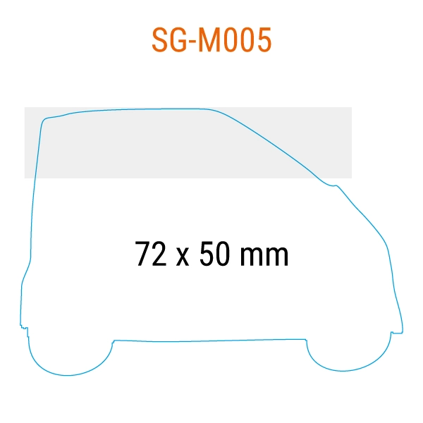 Post-it sagomato Smart SG-M005 72x50 mm