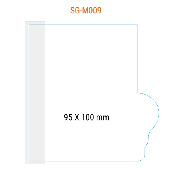 SG-M009 95x100mm Post-it a forma di rettangolo con lampadina