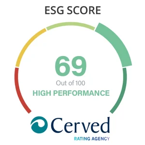 View or download ESG rating CERVED 2024 High Performance