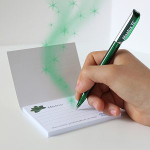 scented post-it note with cover