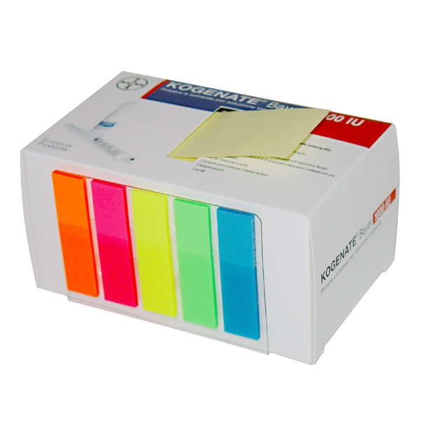 Foglietti adesivi tipo post-it zig zag dispenser personalizzato kogenate