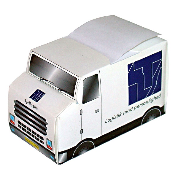 gadget logistica personalzzato con post it zetanote