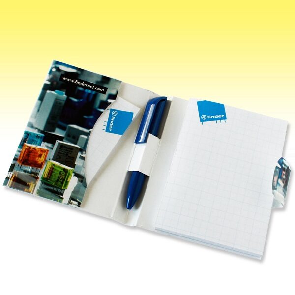 Mini sticky Note-pad with pen